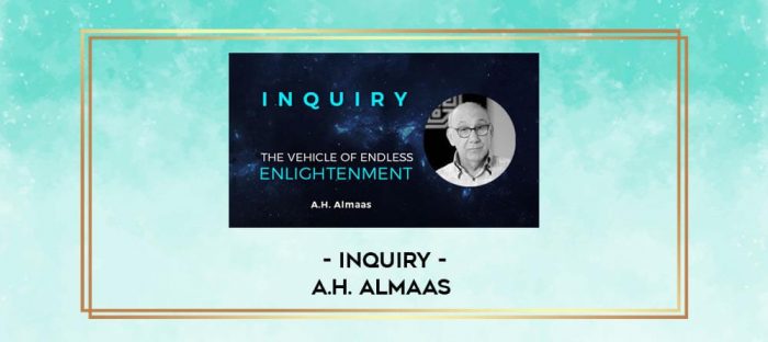 A.H. ALMAAS - Inquiry digital courses