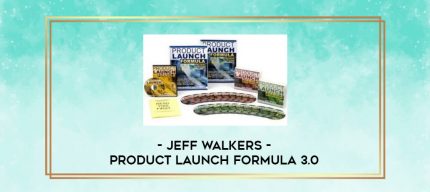 Jeff Walkers Product Launch Formula 3.0 digital courses