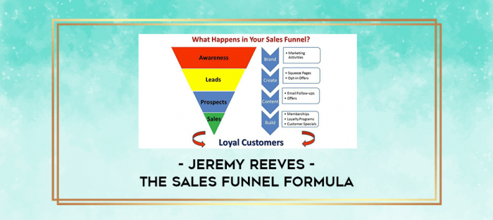 Jeremy Reeves - The Sales Funnel Formula digital courses