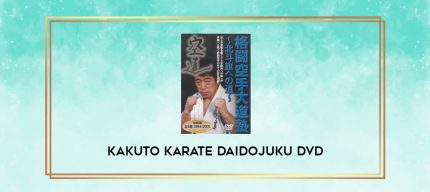KAKUTO KARATE DAIDOJUKU DVD digital courses