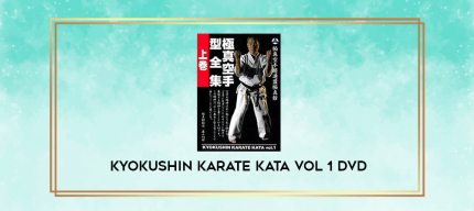 KYOKUSHIN KARATE KATA VOL 1 DVD digital courses
