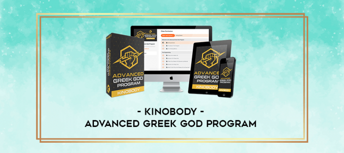 Kinobody - Advanced Greek God Program digital courses