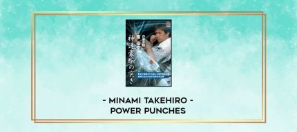 MINAMI TAKEHIRO - POWER PUNCHES digital courses