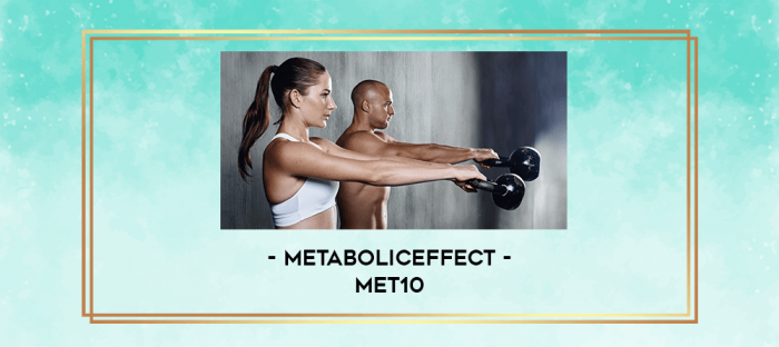 MetabolicEffect - MET10 digital courses