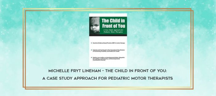 Michelle Fryt Linehan - The Child in Front of You: A Case Study Approach for Pediatric Motor Therapists digital courses