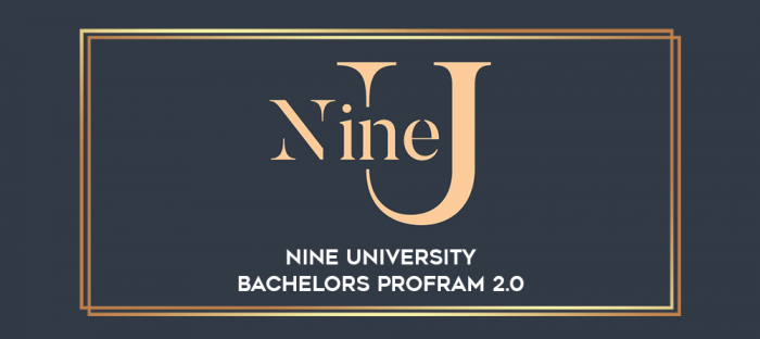 Nine University Bachelors Profram 2.0 digital courses