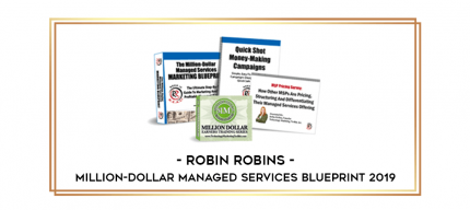 Robin Robins - Million-Dollar Managed Services Blueprint 2019 digital courses