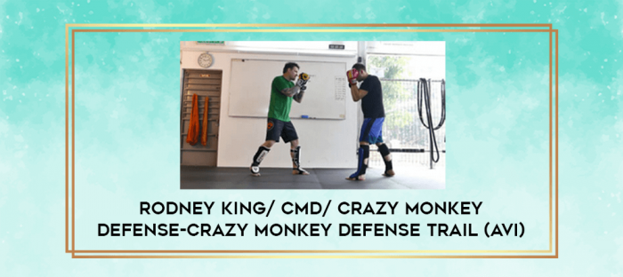 Rodney King/ CMD/ Crazy Monkey Defense- Crazy Monkey Defense Trail (avi) digital courses