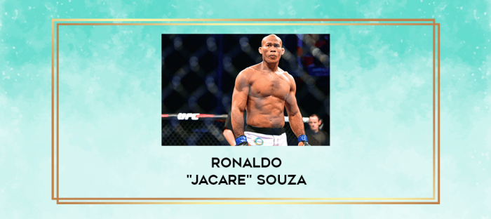 Ronaldo "Jacare" Souza digital courses