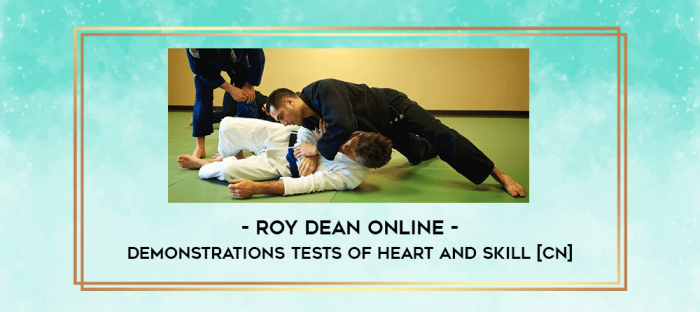 Roy Dean Online - Demonstrations Tests of Heart and Skill [CN] digital courses