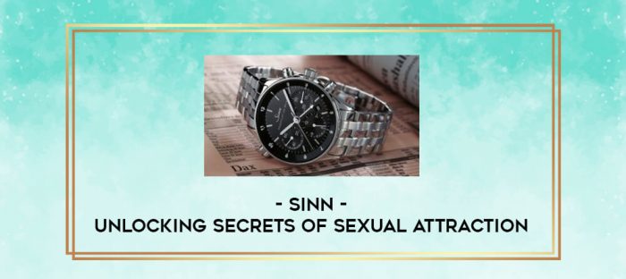 Sinn - Unlocking Secrets of Sexual Attraction digital courses