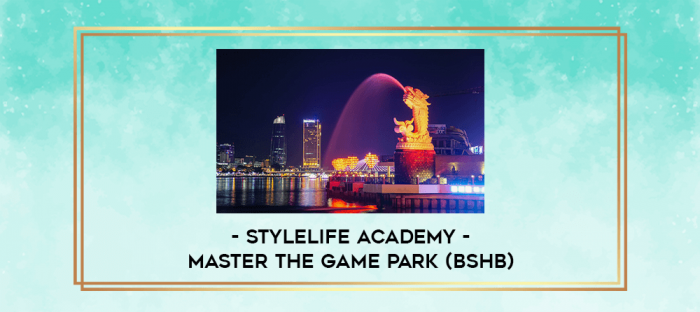 Stylelife Academy - Master the Game Park (BSHB) digital courses