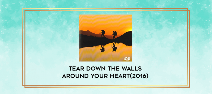 Tear Down The Walls Around Your Heart(2016) digital courses