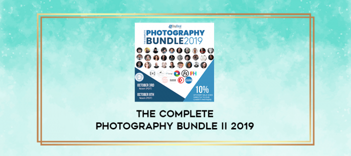 The Complete Photography Bundle II 2019 digital courses