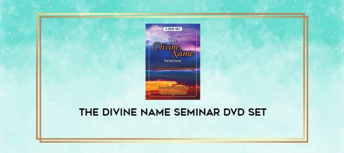 The Divine Name Seminar DVD Set digital courses