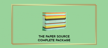 The Paper Source Complete Package digital courses