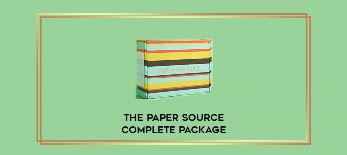 The Paper Source Complete Package digital courses