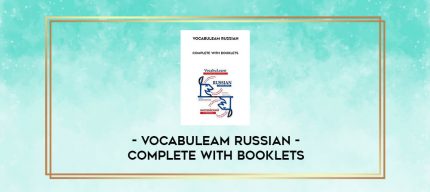 VocabuLeam Russian - Complete with booklets digital courses
