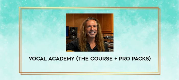 Vocal Academy (The Course + Pro Packs) digital courses