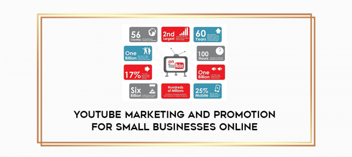 Youtube Marketing and Promotion For Small Businesses Online digital courses