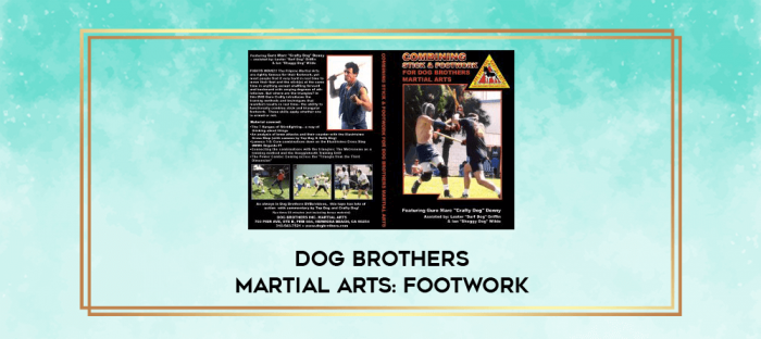 DOG BROTHERS MARTIAL ARTS: FOOTWORK digital courses