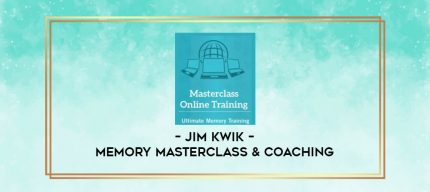 Jim Kwik - Memory Masterclass & Coaching digital courses