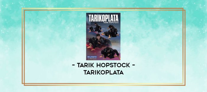 TARIK HOPSTOCK - TARIKOPLATA digital courses