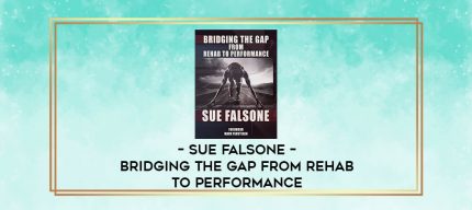 Sue Falsone - Bridging the gap from rehab to performance digital courses