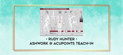 Rudy Hunter - AshWork @ AcuPoints Teach-In digital courses