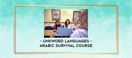 UnkWord Languages - Arabic Survival Course digital courses