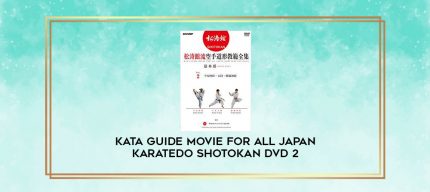 KATA GUIDE MOVIE FOR ALL JAPAN KARATEDO SHOTOKAN DVD 2 digital courses