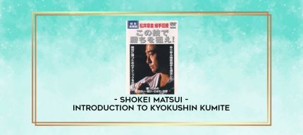 SHOKEI MATSUI - INTRODUCTION TO KYOKUSHIN KUMITE digital courses