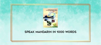 Speak Mandarin in 1000 words digital courses