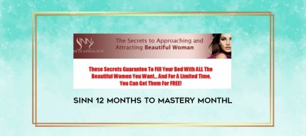 Sinn 12 Months To Mastery monthl digital courses