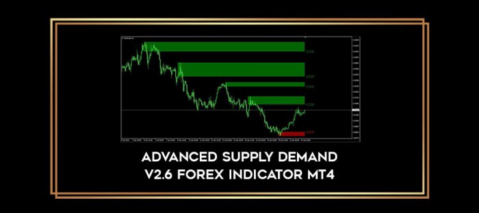 Advanced Supply Demand V2.6 Forex Indicator MT4 Online courses