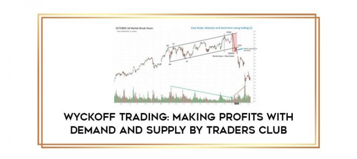 Wyckoff Trading: Making Profits With Demand And Supply by Traders Club Online courses