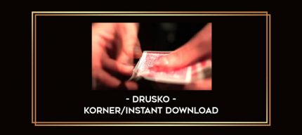 Drusko - Korner/instant download Online courses