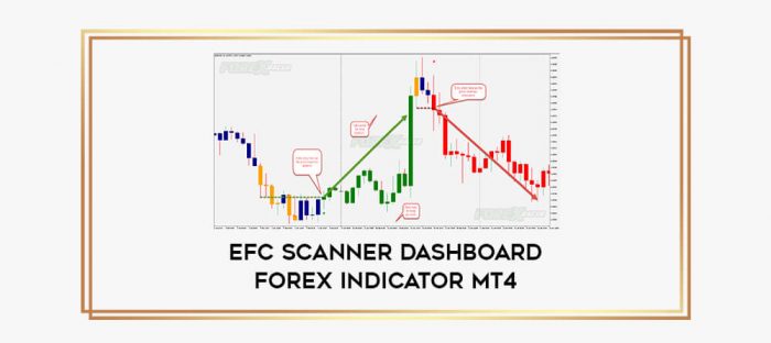 EFC Scanner Dashboard Forex Indicator MT4 Online courses