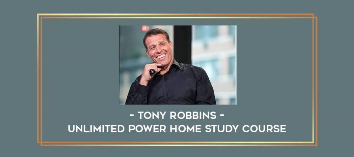 Unlimited Power Home Study Course by Tony Robbins Online courses