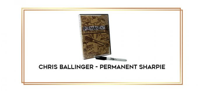 Chris Ballinger - Permanent Sharpie Online courses