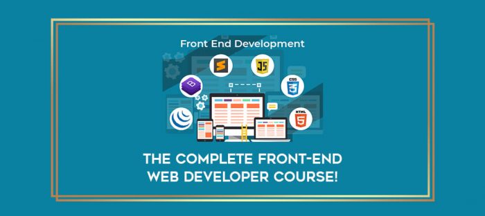 The Complete Front-End Web Developer Course! Online courses