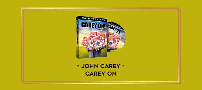 John Carey - Carey On Online courses