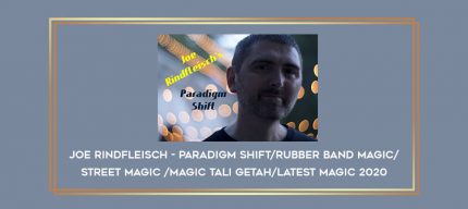Joe Rindfleisch - Paradigm Shift/rubber band magic/street magic /magic tali getah/latest magic 2020 Online courses