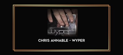 Chris Annable - Wyper Online courses