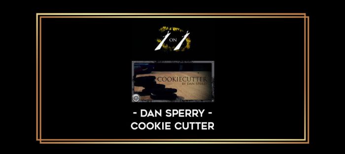 Dan Sperry - Cookie Cutter Online courses