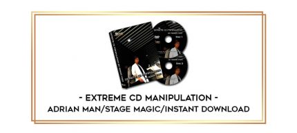 Extreme CD Manipulation-Adrian Man/stage magic/instant download Online courses