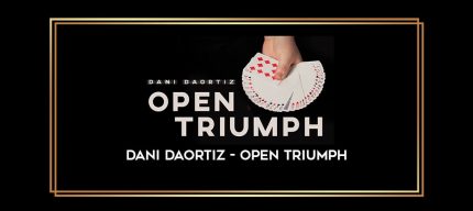 Dani DaOrtiz - Open Triumph Online courses