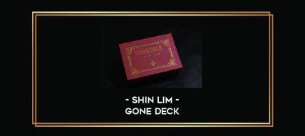 Shin Lim - Gone Deck Online courses