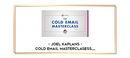 Joel Kaplans - Cold Email Masterclasess from https://imylab.info
