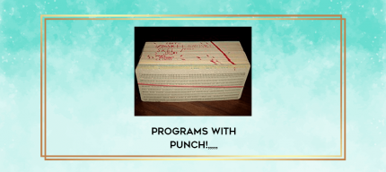 Programs with Punch! from https://imylab.info